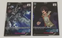 Gundam Unicorn Gundam Banaji Arsenal Base Promo Used PR Card - Image 1