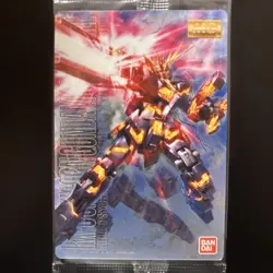 Gundam Wafers No.050 Unicorn Gundam 2 Banshee Visual Card Anime - Image 1