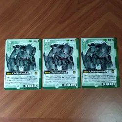 Gundam War ZGok E Steiner Hardy 3 Card Set Condition - Image 1