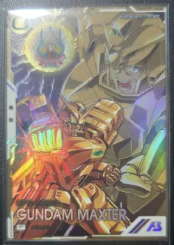 Gundam Maxter Arsenal Base Parallel Card Play Used - Image 1