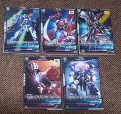 Gundam Arsenal Base Seed Astray 5 Card Set Ultra Rare Ultimate Rare - Image 1