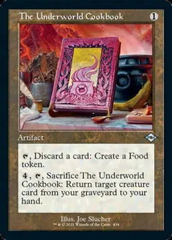 The Underworld Cookbook (Retro Frame) -Foil Light Play MTG Modern Horizons 2 - Image 1