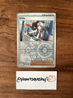 Pokemon TCG - Hilda 084/086 84 - Uncommon Reverse Holo - White Flare - NM - Image 1