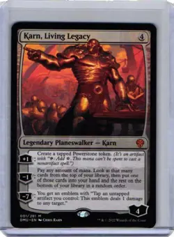 Karn, Living Legacy NM MYTHIC Dominaria United [DMU] MTG Planeswalker Regular - Image 1