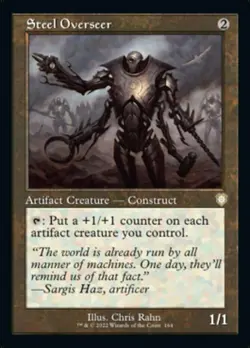 1 x Steel Overseer - Commander: The Brothers' War - Light Play - MTG - Image 1