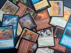 Magic the Gathering 3000 Bulk Mixed Cards Retro Frame Black Border MTG Lot - Image 1