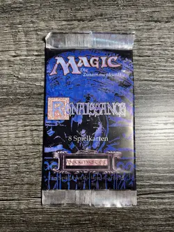 1 Pack-Magic the Gathering MtG Renaissance 1x Booster Pack German 1995 Sealed - Image 3