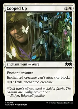 Cooped Up - Wilds of Eldraine WOE - MTG - NM Magic - 8 C - Image 1