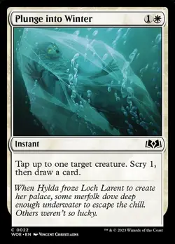 Plunge into Winter - Wilds of Eldraine WOE - MTG - NM Magic - 22 C - Image 1