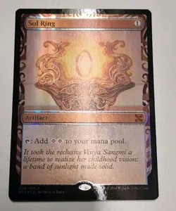 Sol Ring Masterpiece MTG Magic the Gathering Kaladesh Inventions NM FOIL - Image 1