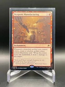 MTG Weapons Manufacturing R 0168 Edge of Eternities Rare Magic TCG NM/M - Image 1