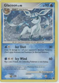 Pokemon tcg Deck Exclusives #020/100 Glaceon Moderately played - Image 1