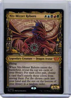Niv-Mizzet Reborn - Showcase - Magic MTG 2023 Multiverse Legends NM/M - Image 1