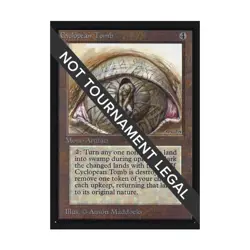 WOTC MtG International Ed. Cyclopean Tomb (R) NM - Image 1