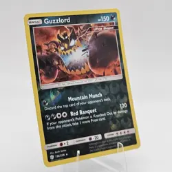 Guzzlord 136/236 Holo Rare Ultra Beast Cosmic Eclipse Card Near Mint Pokemon TCG - Image 3