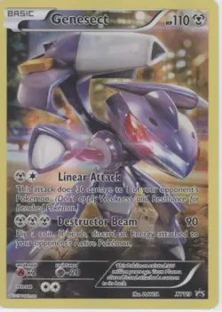 Pokemon tcg XY Promos #XY119 Genesect Lightly played - Image 1