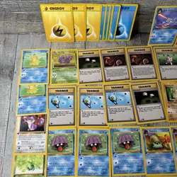 Pokemon Bulk Wotc 102 Card Vintage Lot 1st Edition Rare LP Fossil Team Rocket - Image 2