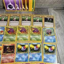 Pokemon Bulk Wotc 102 Card Vintage Lot 1st Edition Rare LP Fossil Team Rocket - Image 4