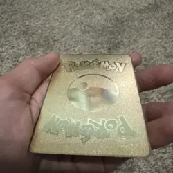 Charizard VMAX Rainbow Pokemon Gold Metal Card 074/072 HP330 - Image 3