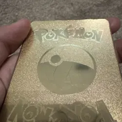 Charizard VMAX Rainbow Pokemon Gold Metal Card 074/072 HP330 - Image 4