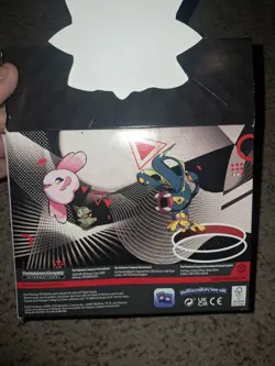 EMPTY Pokemon Black Bolt White Flare Unova Mini Tin DISPLAY ONLY BOX ONLY - Image 2