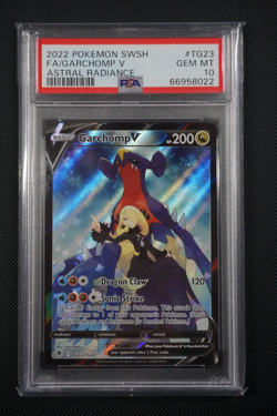 Pokemon Astral Radiance Garchomp V TG23 - PSA 10 - Image 1