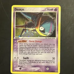 2005 Pokemon DEOXYS Ex Emerald HOLO RARE Foil Set Card 2/106 LP - Image 1