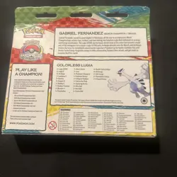 Pokemon 2023 World Championship Deck Gabriel Fernandex, Colorless Lugia - Image 2