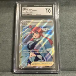 2021 POKEMON TCG SHINING FATES #072/072 SKYLA CGC 10 GEM MINT - Image 1