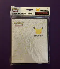 Pokemon 25th Anniversary Jumbo Pikachu First Partner Collector's Binder SEALED 820650809606 - Image 1