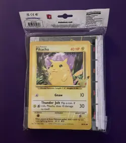 Pokemon 25th Anniversary Jumbo Pikachu First Partner Collector's Binder SEALED 820650809606 - Image 2