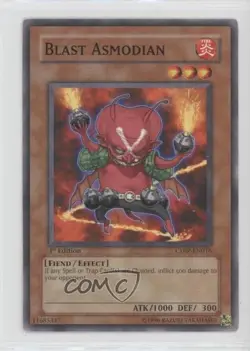 Blast Asmodian 1st Ed. YuGiOh Cyberdark Impact #CDIP-EN016 2006 - Image 1