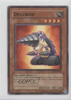 Drillroid Unlimited YuGiOh Cybernetic Revolution #CRV-EN009 2005 READ - Image 1