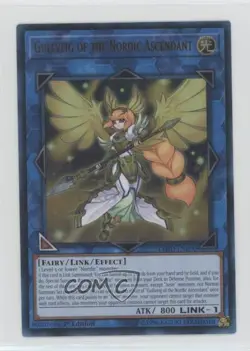 Gullveig of the Nordic Ascendant (UR) 1st Ed. YuGiOh Legendary Hero Decks - Image 1