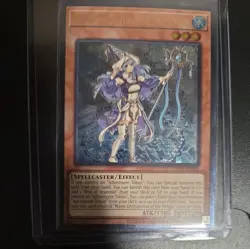 *** WATER ENCHANTRESS OF THE TEMPLE *** ULTIMATE RARE OP19-EN002 (NM) YUGIOH! - Image 1