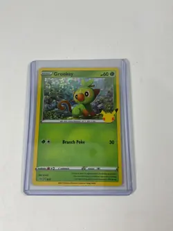 Grookey SWSH001 Sword & Shield Holo Rare Promo Pokemon Card - Image 1