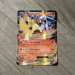 Blaziken EX XY54 Promo XY Black Star Pokemon Card VLP - Image 1