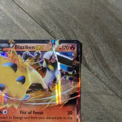 Blaziken EX XY54 Promo XY Black Star Pokemon Card VLP - Image 4