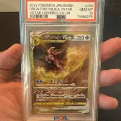 PSA 10 Origin Palkia VSTAR UR 259/172 S12a VSTAR Universe Pokemon Card Japanese - Image 3