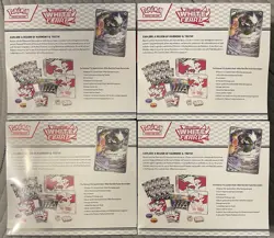 4x Pokemon Scarlet & Violet White Flare ETB Sealed In Hand Ships Fast! - Image 2
