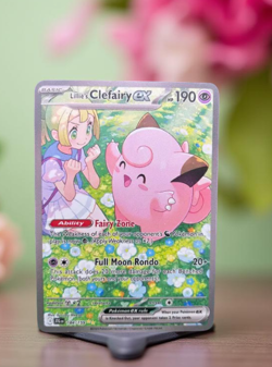 Lillie's Clefairy Ex Gold Metal Pokemon Card Collectible Gift/Display Stainless - Image 1
