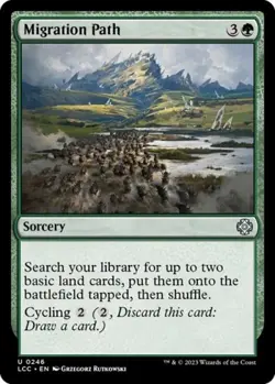 Migration Path - Light Play MTG Commander: The Lost Caverns of Ixalan - Image 1