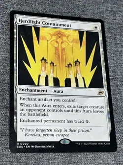 Hardlight Containment #0020 MTG Edge of Eternities Magic The Gathering NM - Image 1