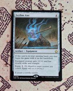 MTG Leyline Axe Foundations NM - Image 1