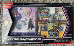 Pokemon TCG: Cynthia’s Garchomp ex Premium Collection box Sealed - Image 1