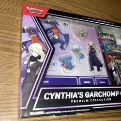 Pokemon TCG: Cynthia’s Garchomp ex Premium Collection box Sealed - Image 2