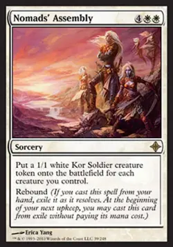 Nomads' Assembly - Light Play MTG Rise of the Eldrazi - Image 1