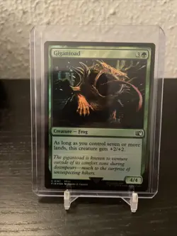Gigantoad #187 - Near Mint FOIL - Final Fantasy FIN - Magic MTG - Image 1