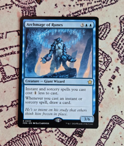 MTG Archmage of Runes Foundations NM - Image 1
