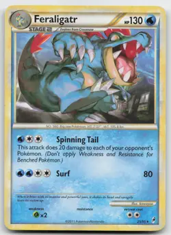 Pokemon tcg Call of Legends #25/95 Feraligatr Lightly played - Image 1